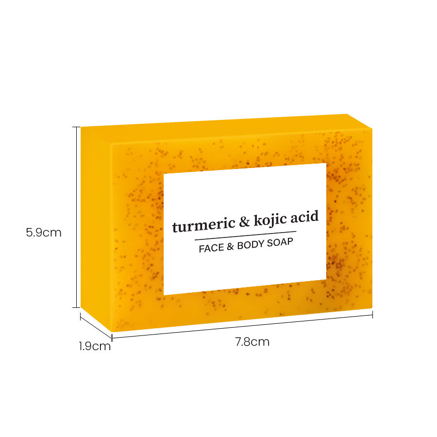Turmeric lemon soap