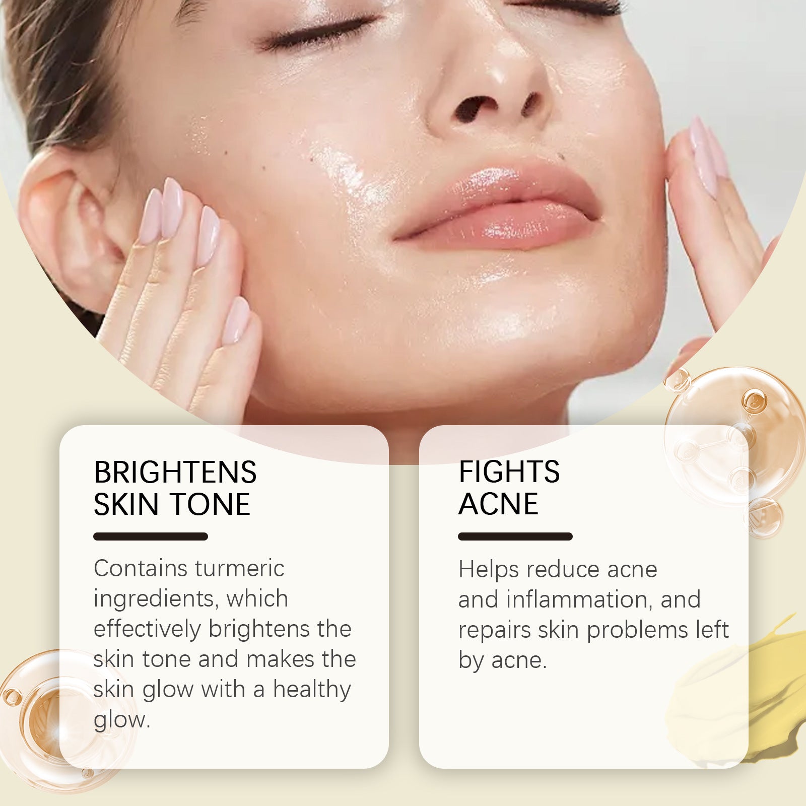 Turmeric moisturizing cream