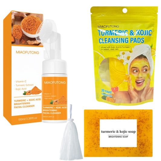 turmeric soap set