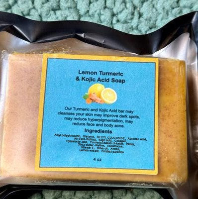 Turmeric soap