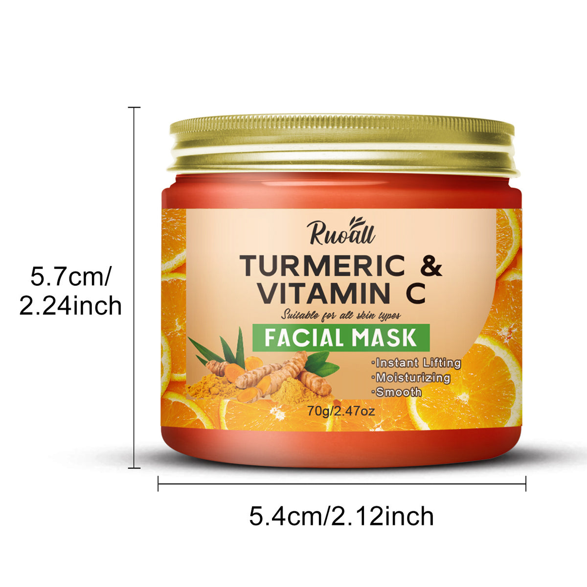 Turmeric Vitamin C Lifting Face Mask
