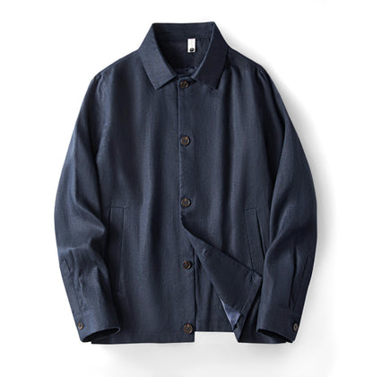 Turn-down collar jacket