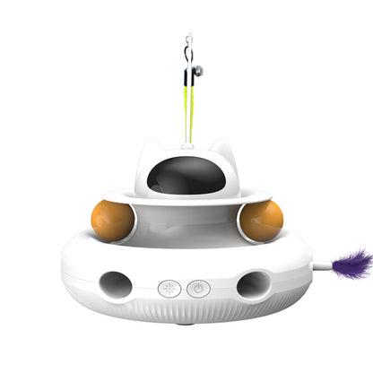 turntable electric cat toys