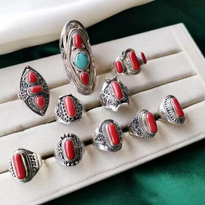 Turquoise large ring