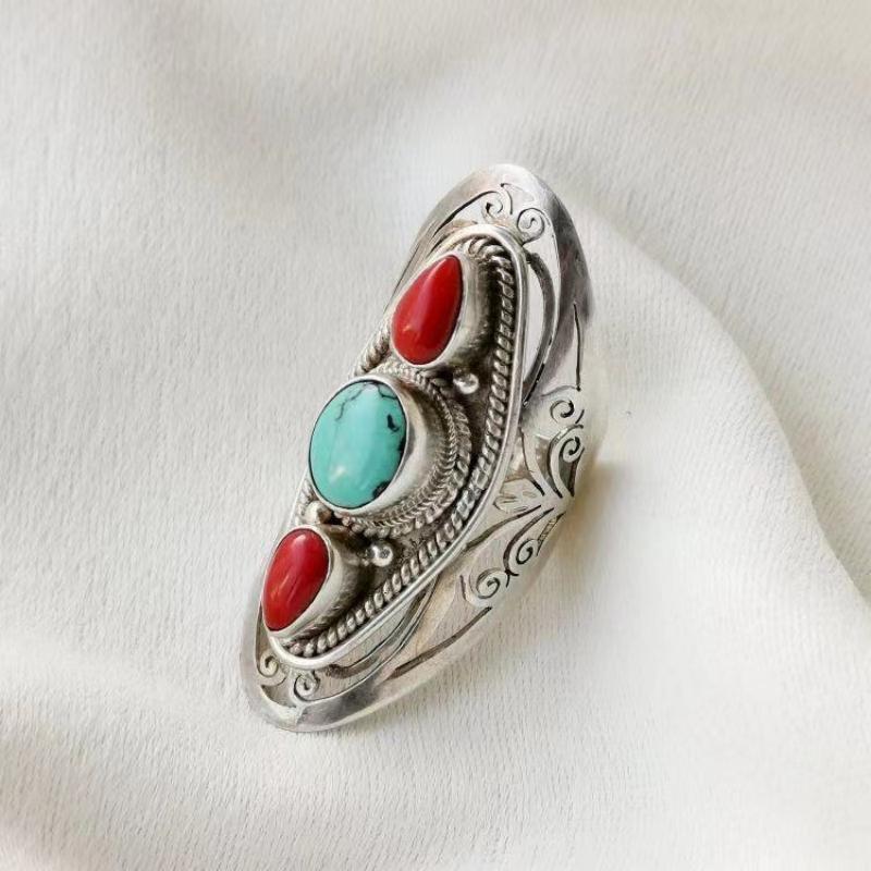 Turquoise large ring
