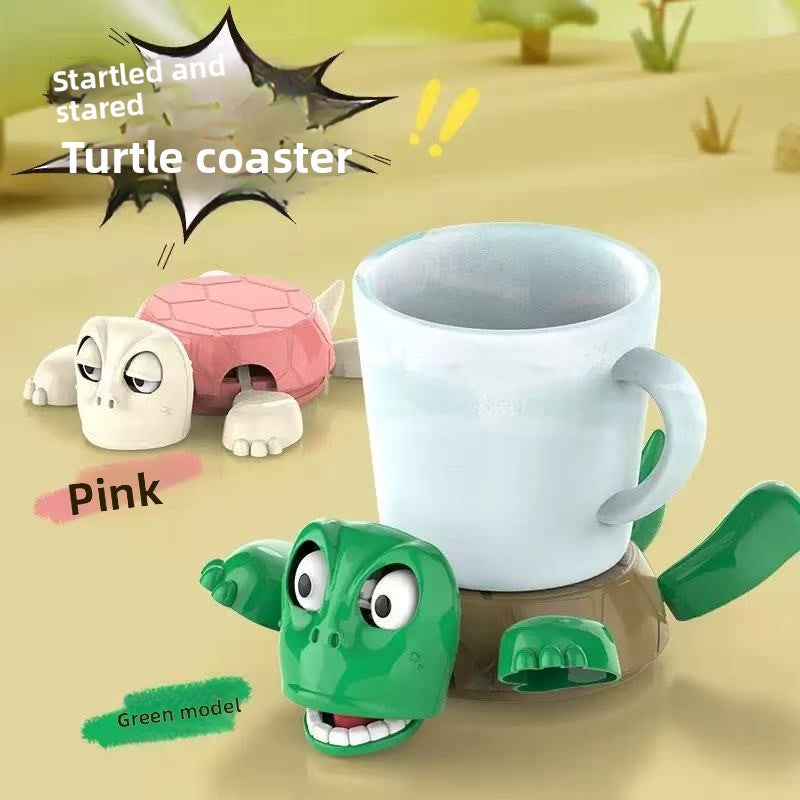Turtle Cup Holder Creative Funny Desktop Ornament