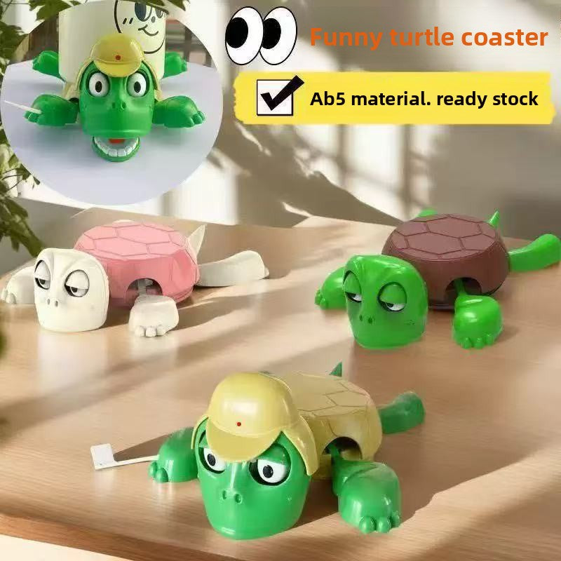 Turtle Cup Holder Creative Funny Desktop Ornament