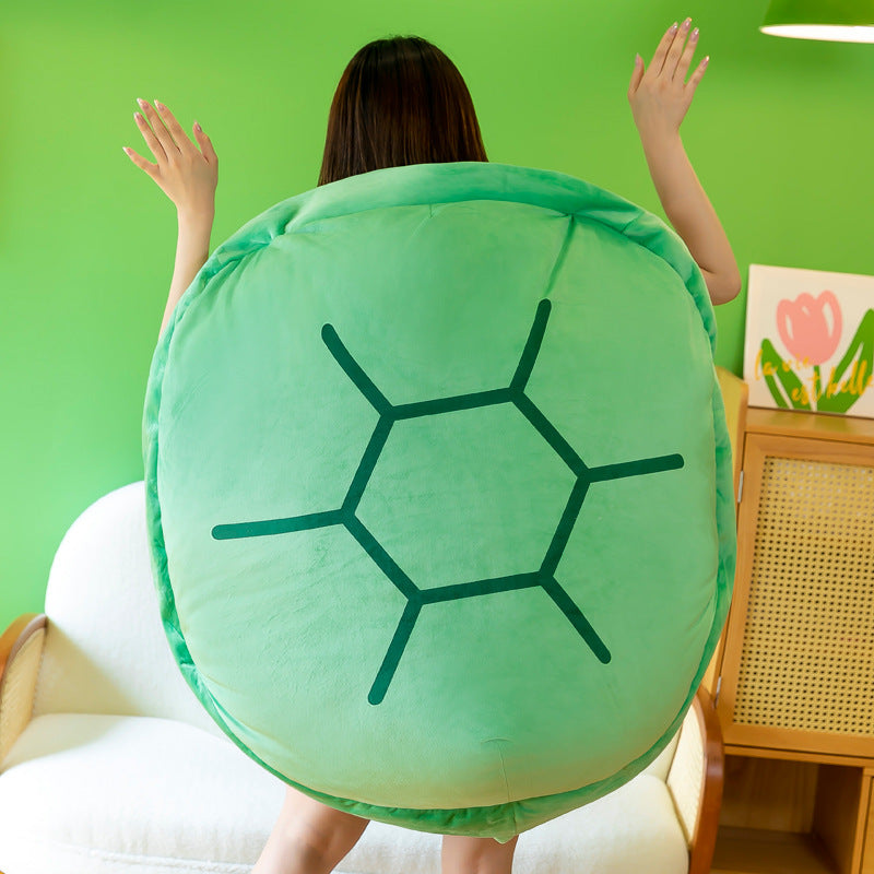 Turtle shell doll oversized reclining