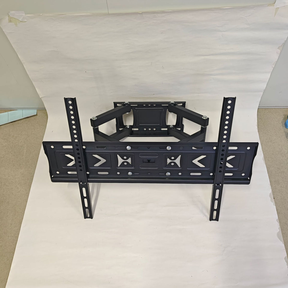TV stand mounted on the wall