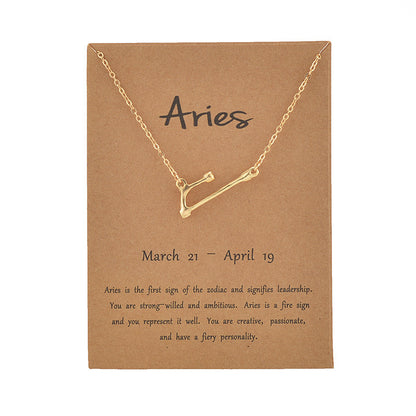 Twelve Constellation Necklace