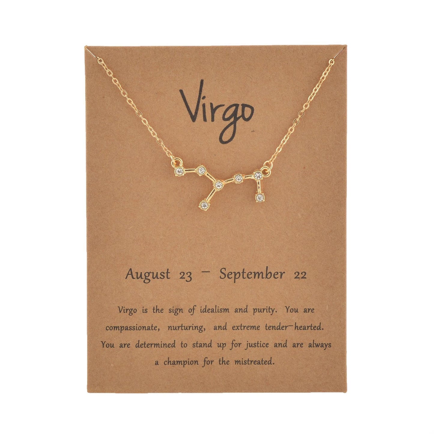 Twelve Constellation Necklace