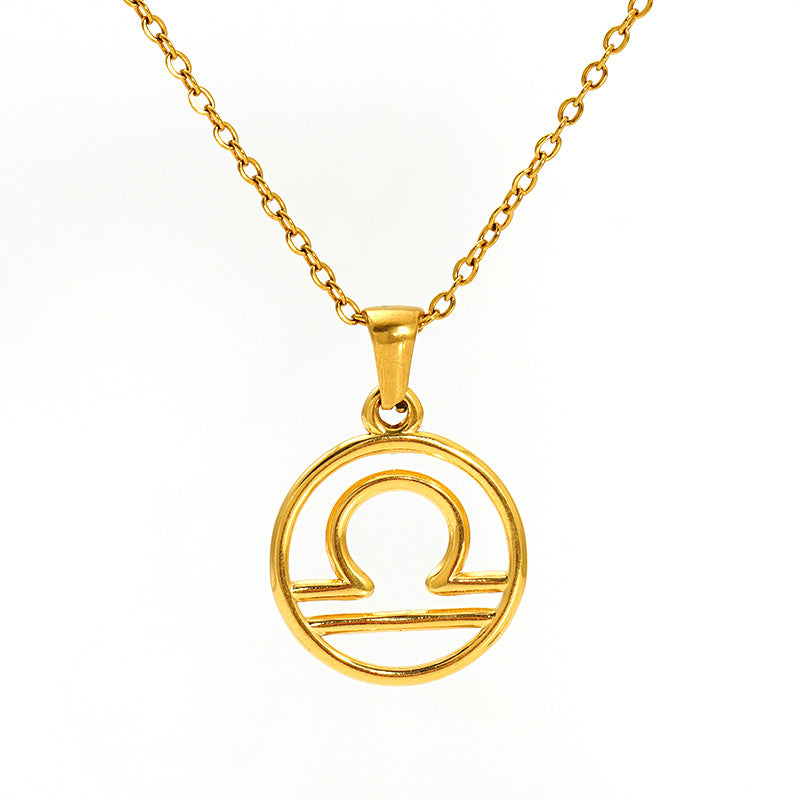 Twelve Zodiac Sign Pendant