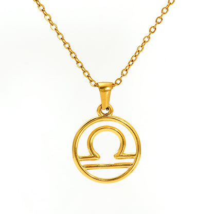 Twelve Zodiac Sign Pendant