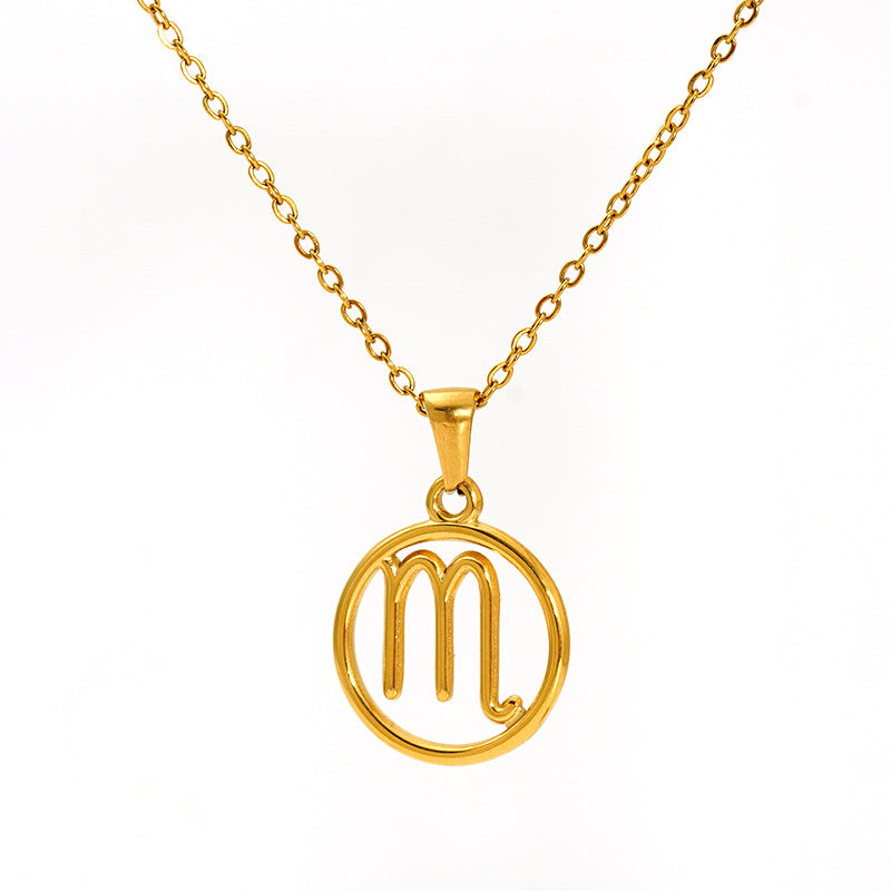 Twelve Zodiac Sign Pendant