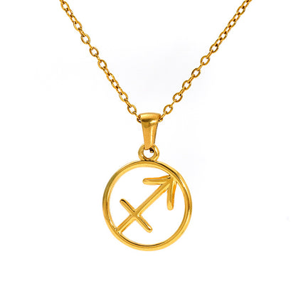 Twelve Zodiac Sign Pendant