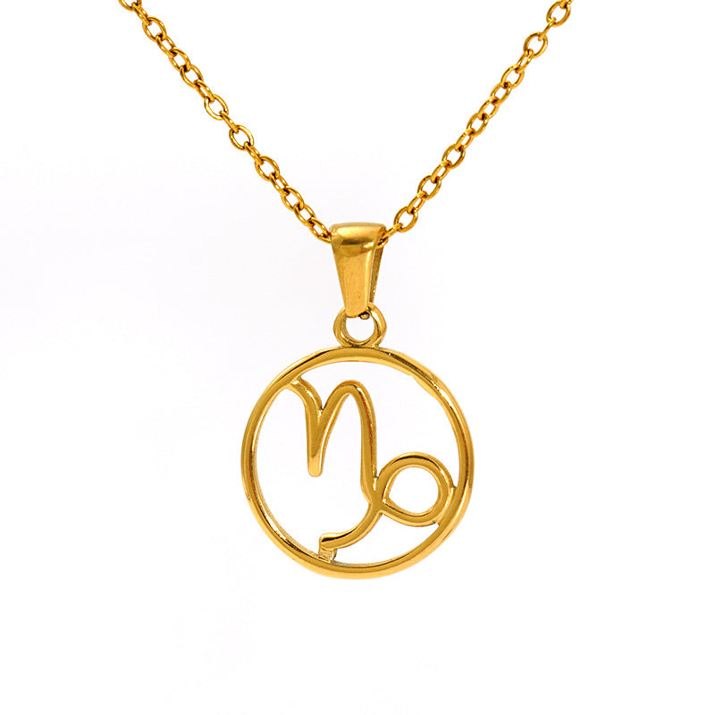 Twelve Zodiac Sign Pendant