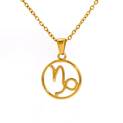 Twelve Zodiac Sign Pendant