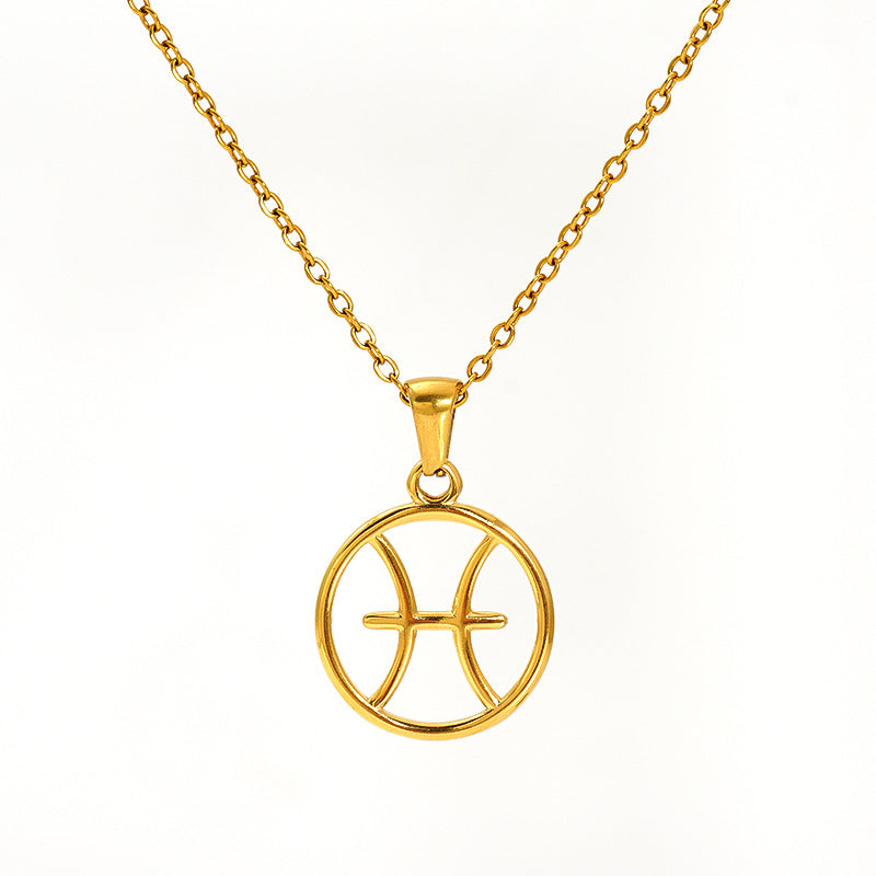 Twelve Zodiac Sign Pendant