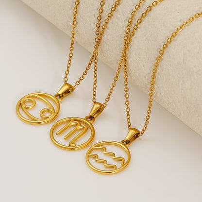 Twelve Zodiac Sign Pendant