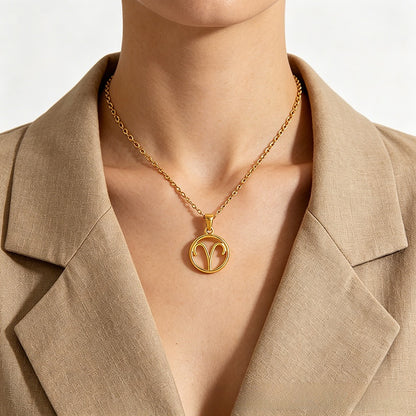 Twelve Zodiac Sign Pendant