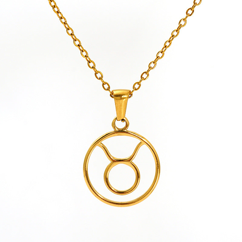 Twelve Zodiac Sign Pendant