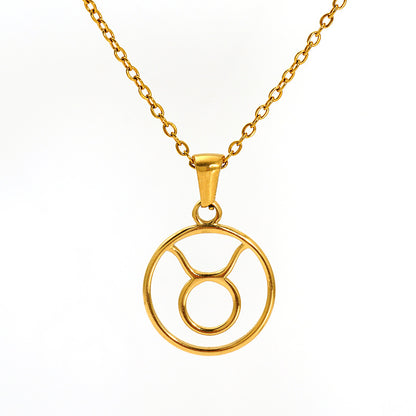 Twelve Zodiac Sign Pendant