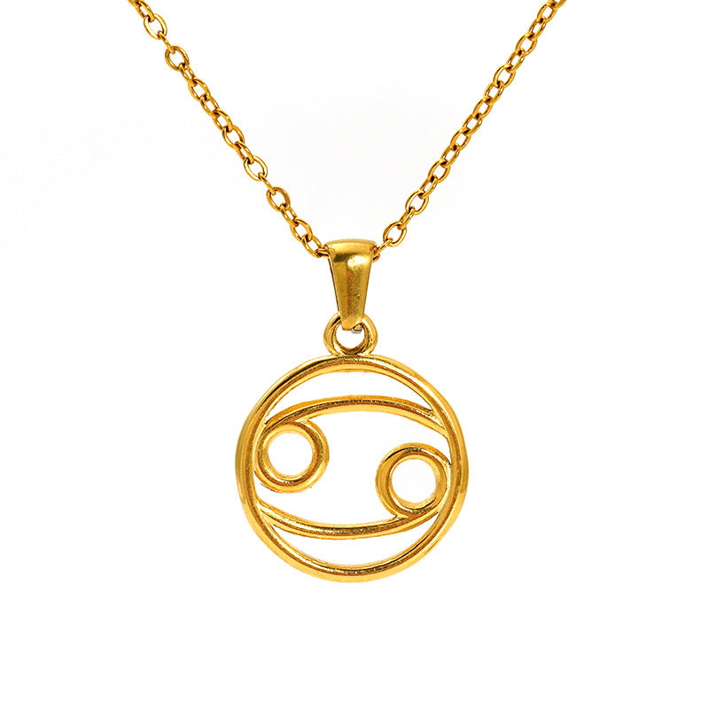 Twelve Zodiac Sign Pendant