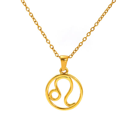 Twelve Zodiac Sign Pendant