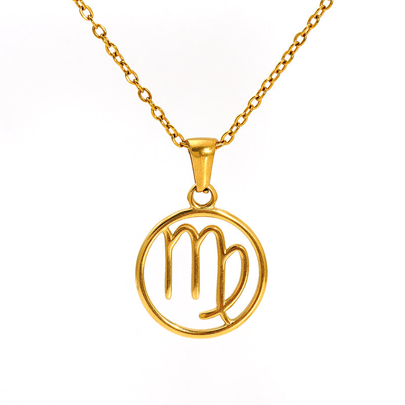 Twelve Zodiac Sign Pendant