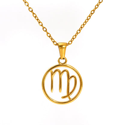 Twelve Zodiac Sign Pendant