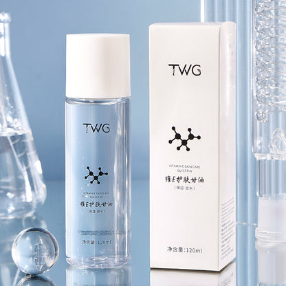 TWG Vitamin E Skin Care Glycerin hydrates and moisturizes