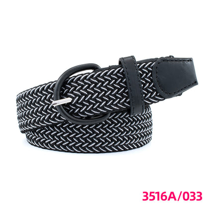 Twill casual belt