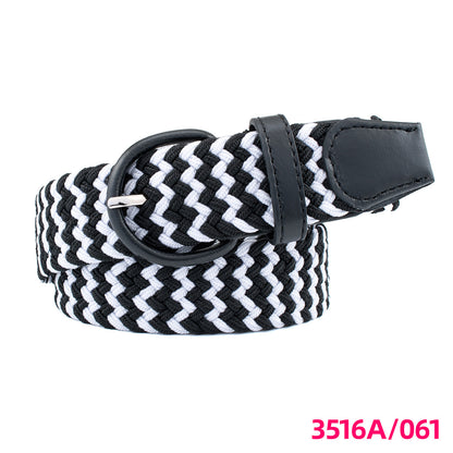 Twill casual belt