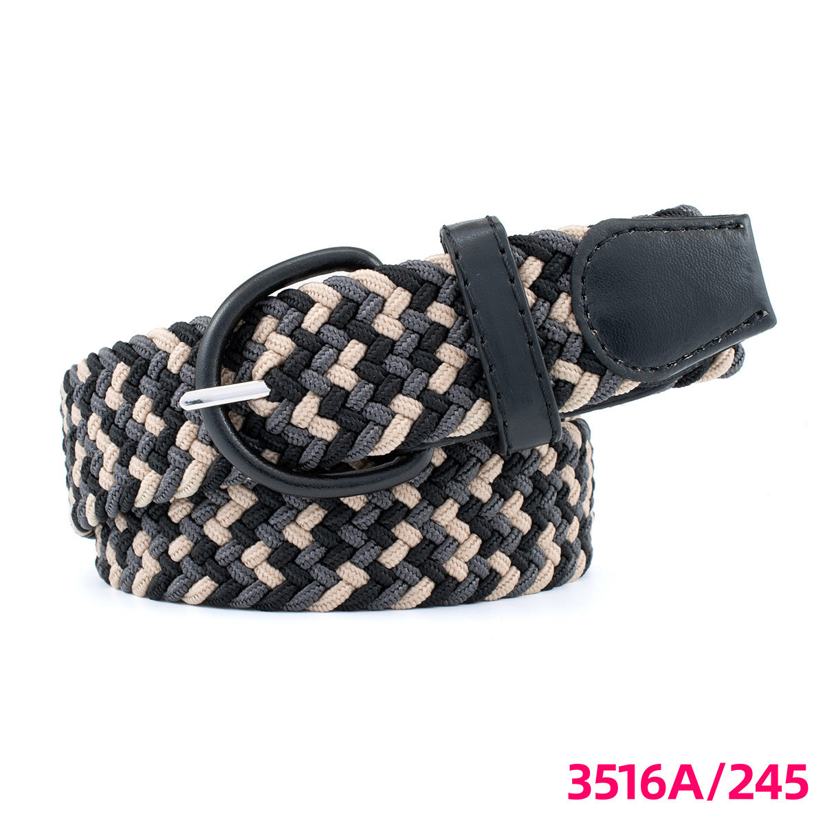 Twill casual belt