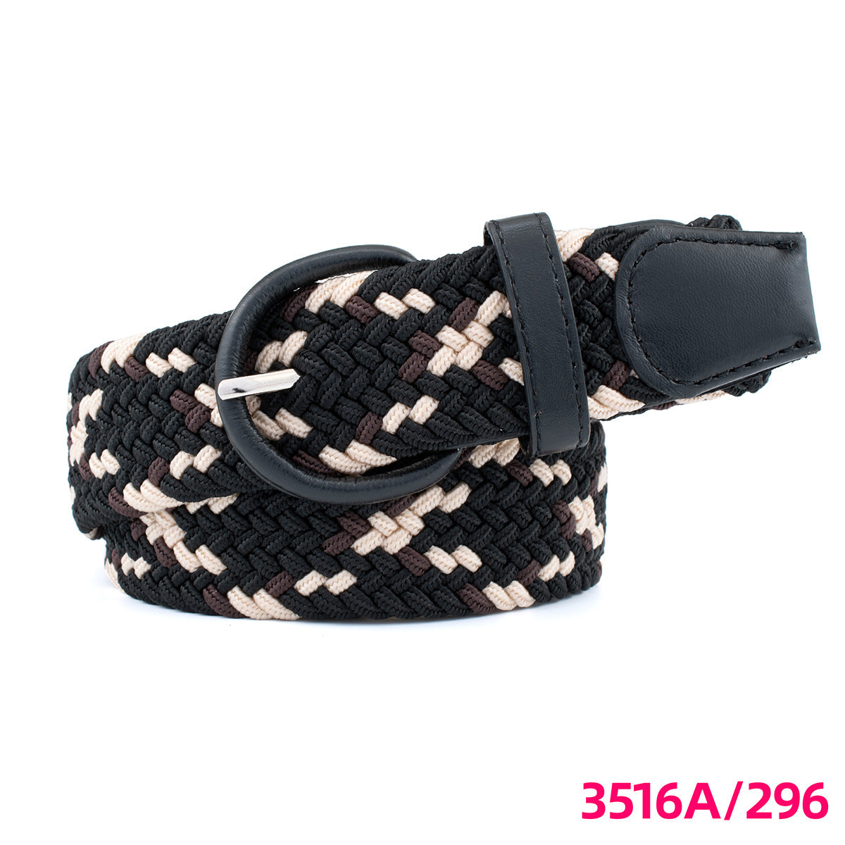 Twill casual belt