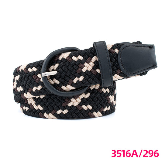 Twill casual belt