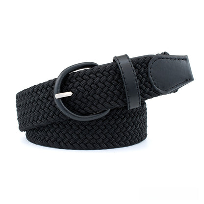Twill casual belt