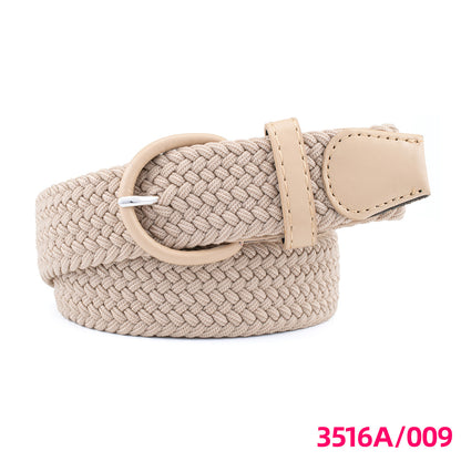Twill casual belt