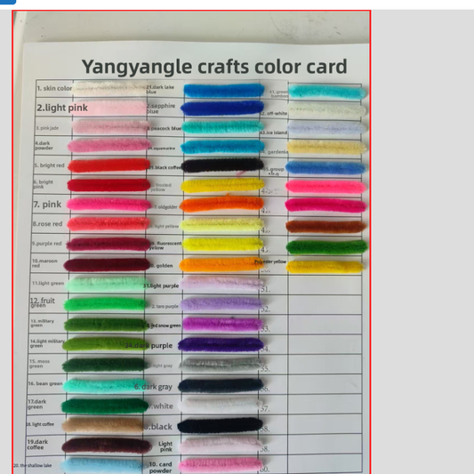 Twirly stick DIY handmade plush yarn