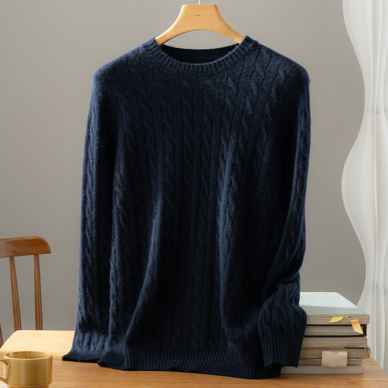 Twist Knitted Bottoming Shirt