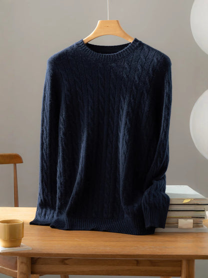 Twist Knitted Bottoming Shirt