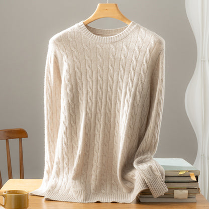Twist Knitted Bottoming Shirt