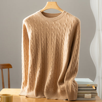 Twist Knitted Bottoming Shirt
