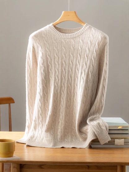 Twist Knitted Bottoming Shirt