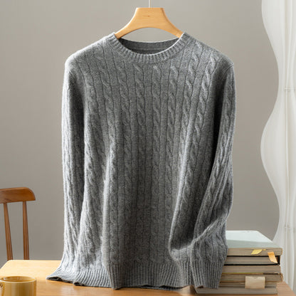 Twist Knitted Bottoming Shirt