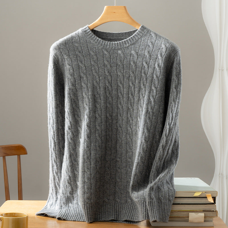Twist Knitted Bottoming Shirt
