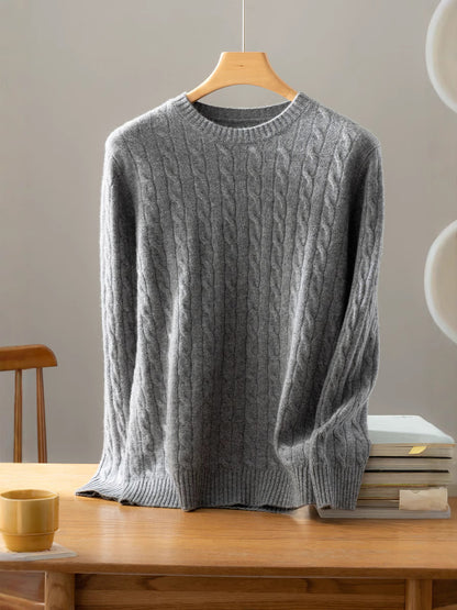 Twist Knitted Bottoming Shirt
