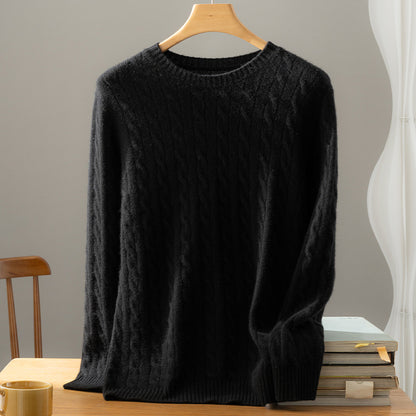 Twist Knitted Bottoming Shirt