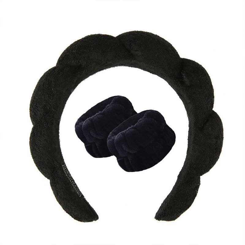 Twist Sponge Hair Bands Set