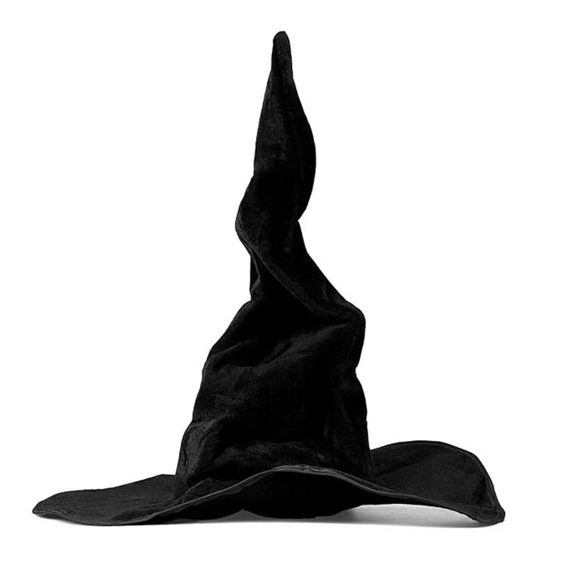 Twistable Witch Hat Black Velvet